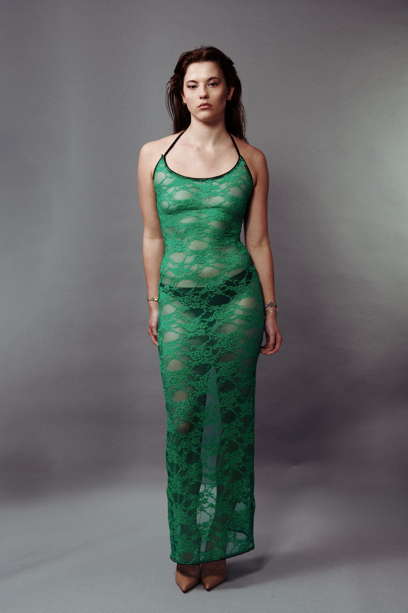 HOLLY DRESS in GREEN The CoolGirl NYC HOLLY DRESS in GREEN The CoolGirl NYC