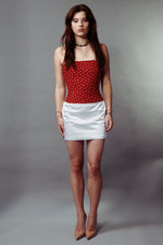 JANE CORSET IN RED HOT POLKA DOT