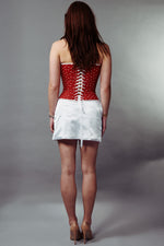 JANE CORSET IN RED HOT POLKA DOT