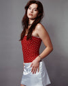 JANE CORSET IN RED HOT POLKA DOT