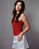 JANE CORSET IN RED HOT POLKA DOT