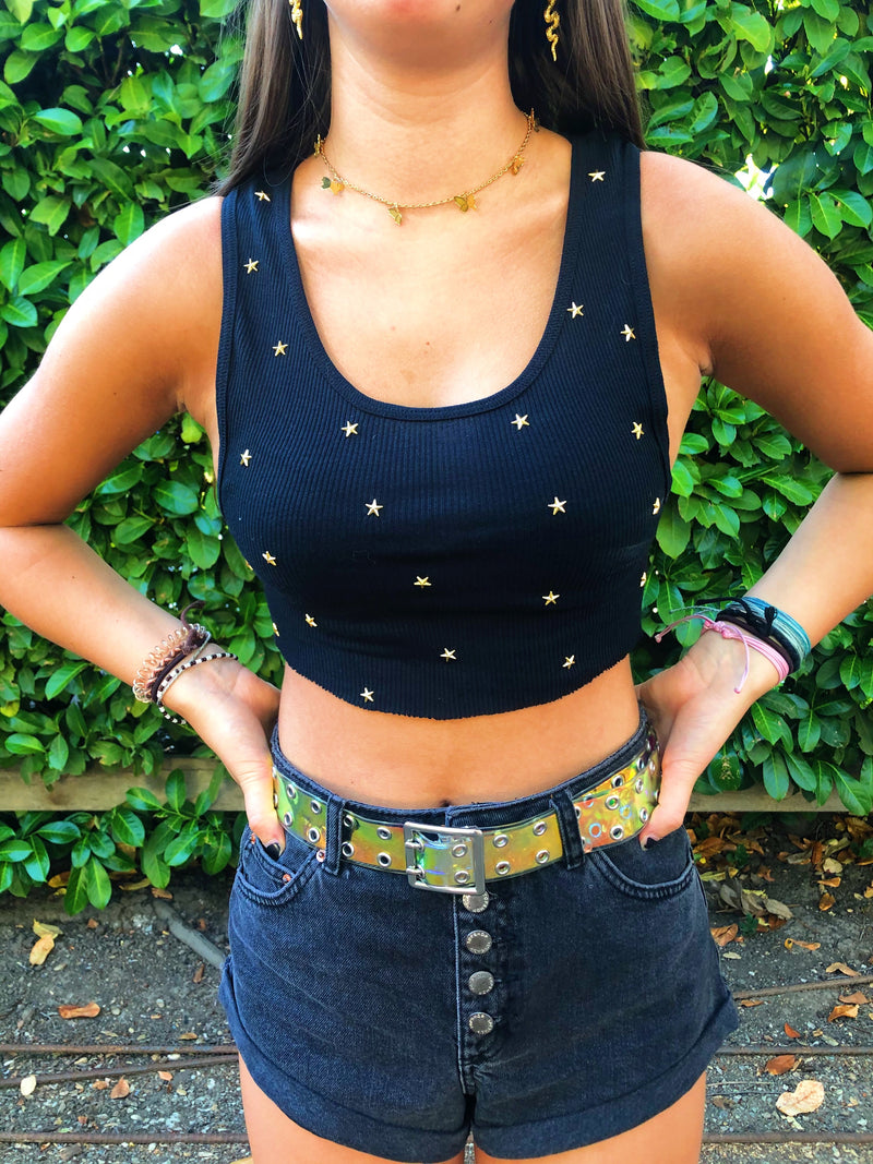 STAR STUDDED TANK