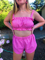 POLKA DOT CARLY TOP