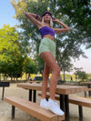 PURPLE OMBRE TUBE TOP