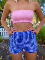 LIGHTWEIGHT GINGHAM KELLY SHORTS