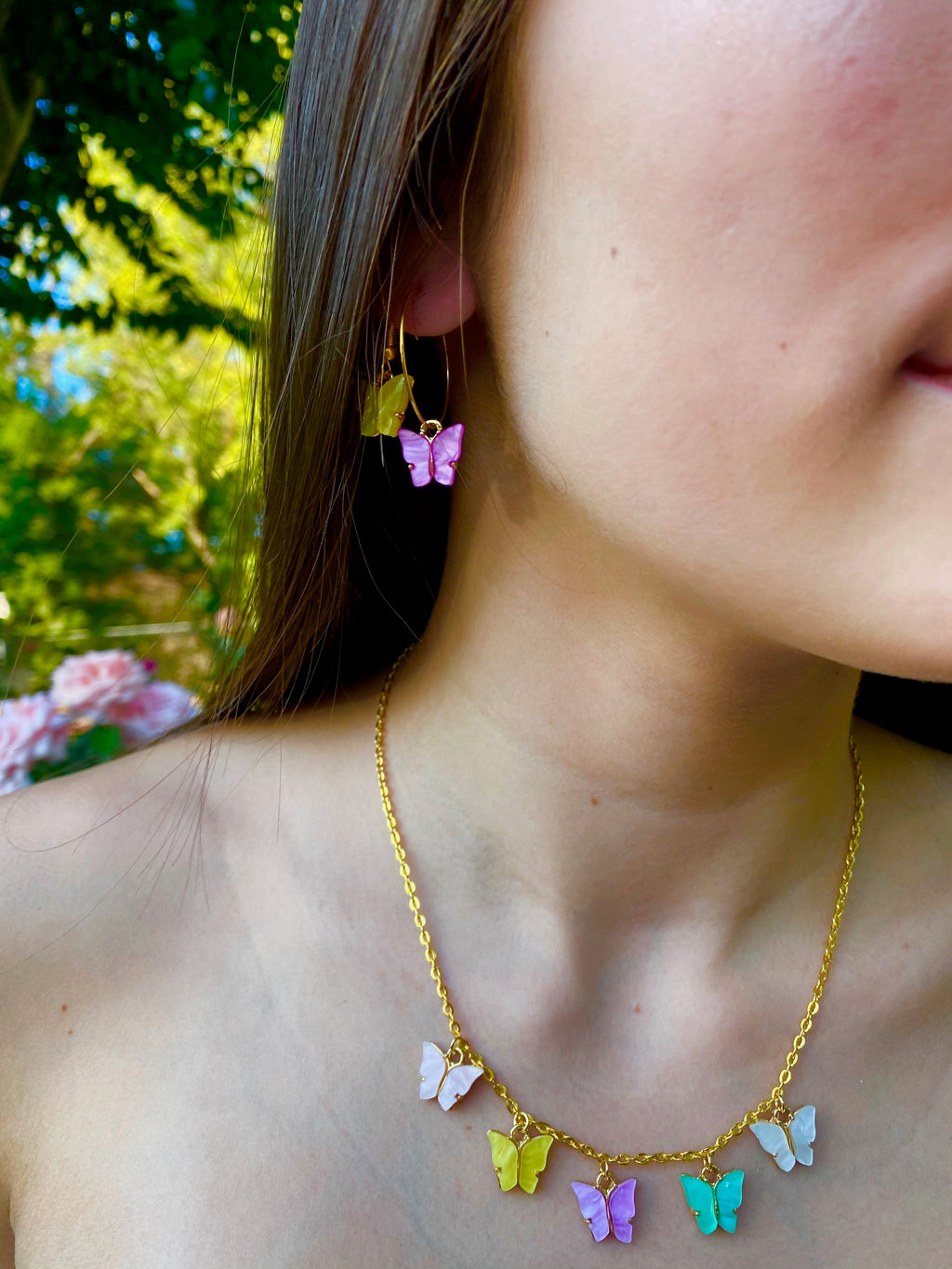 CHLOE BUTTERFLY NECKLACE