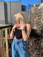 BLACK VELVET KIANA TOP