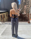 WHITE STRIPED KIANA TOP