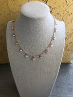 PINK HEART NECKLACE
