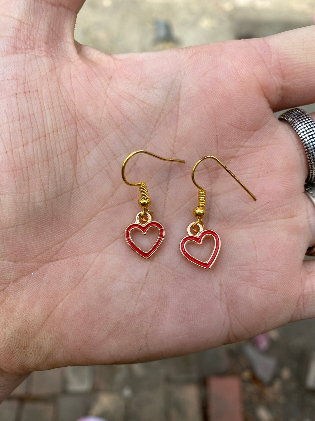 ALEXANDRA HEART EARRINGS