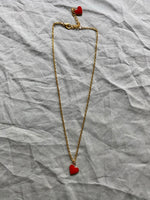 SARAH HEART PENDANT NECKLACE