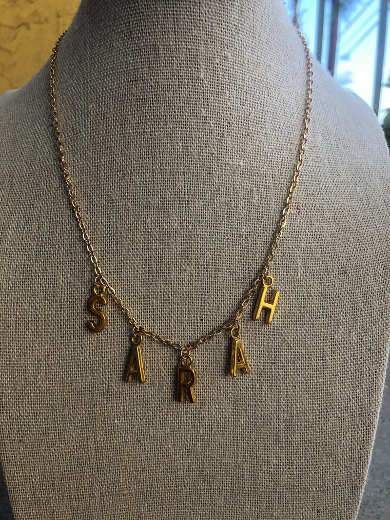 CUSTOMIZABLE NAME NECKLACE