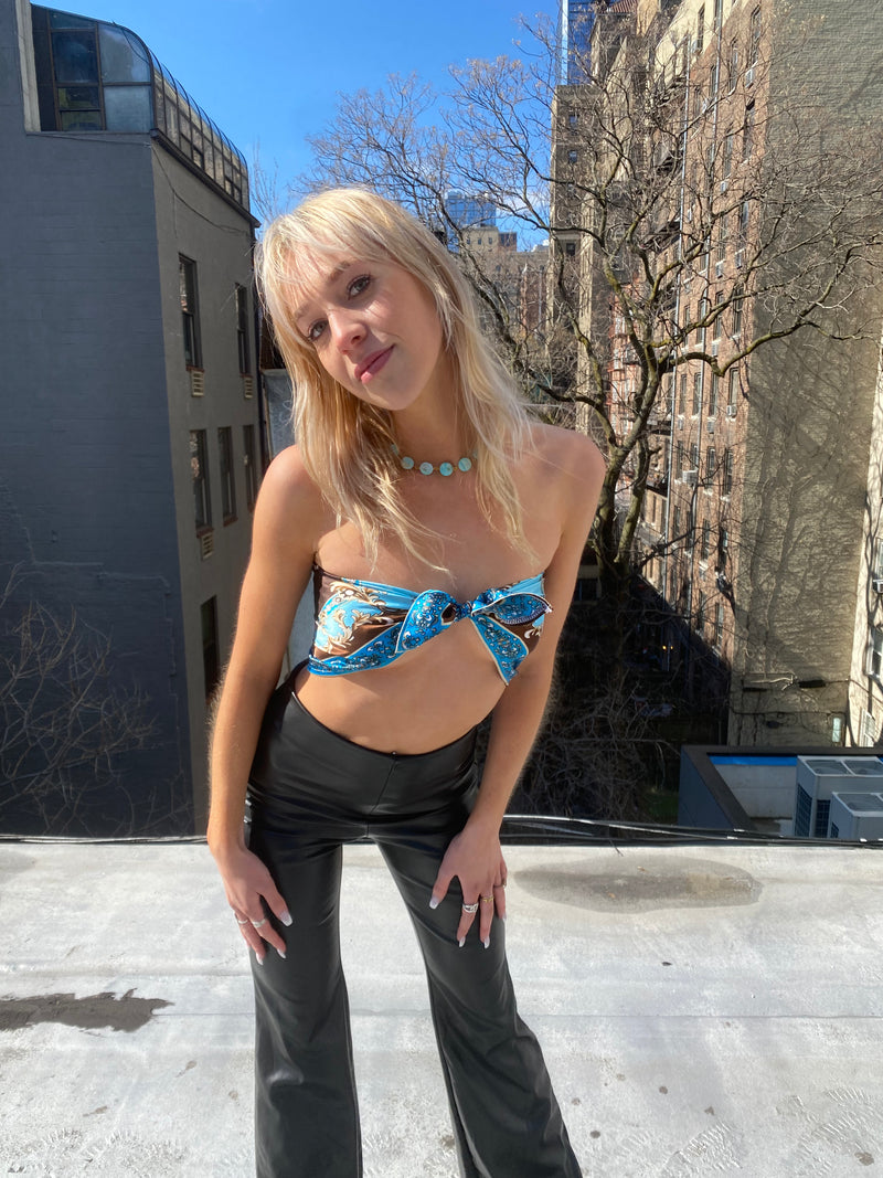 BLUE SCARF