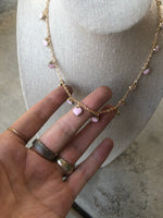 PINK HEART NECKLACE